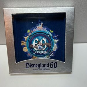 Walt Disney Disneyland 60th Diamond Anniversary Collectors ornament New in box
